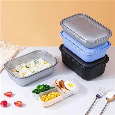 Engangshigh-end sølvgrå pakningskasse