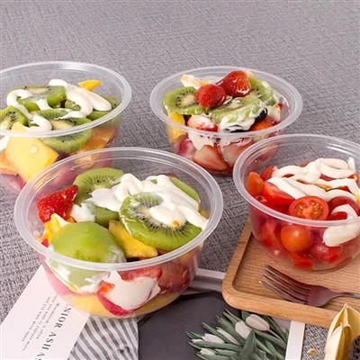 Lavere pris gennemsigtige engros emballage skåle